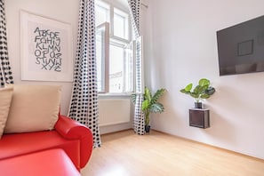 Quarto básico | Área de estar