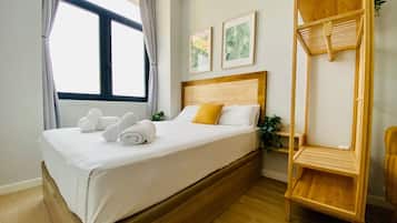 Strykejern/-brett, wi-fi (inkludert) og sengetøy