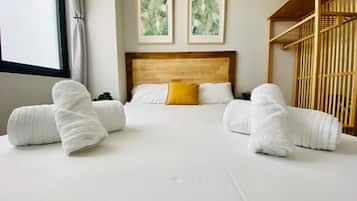 Strykejern/-brett, wi-fi (inkludert) og sengetøy