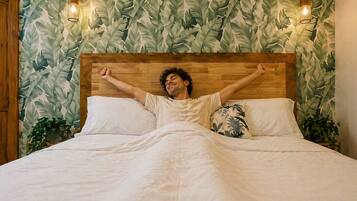1 bedroom, WiFi (free), bed sheets