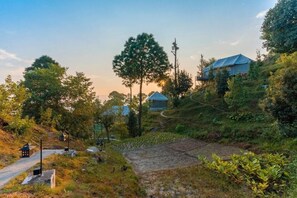 Deluxe Tent, Patio, Garden View | Property grounds - Seed at Queens Meadows Ranikhet (Ranikhet)