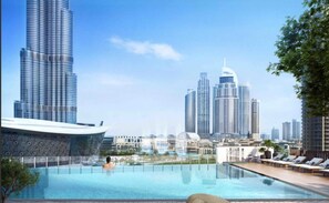 Outdoor pool - Luxurious - Grande Signature - Downtown (Dubai)