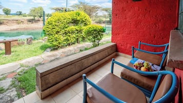 Double or Twin Room, River View | Free WiFi, bed sheets