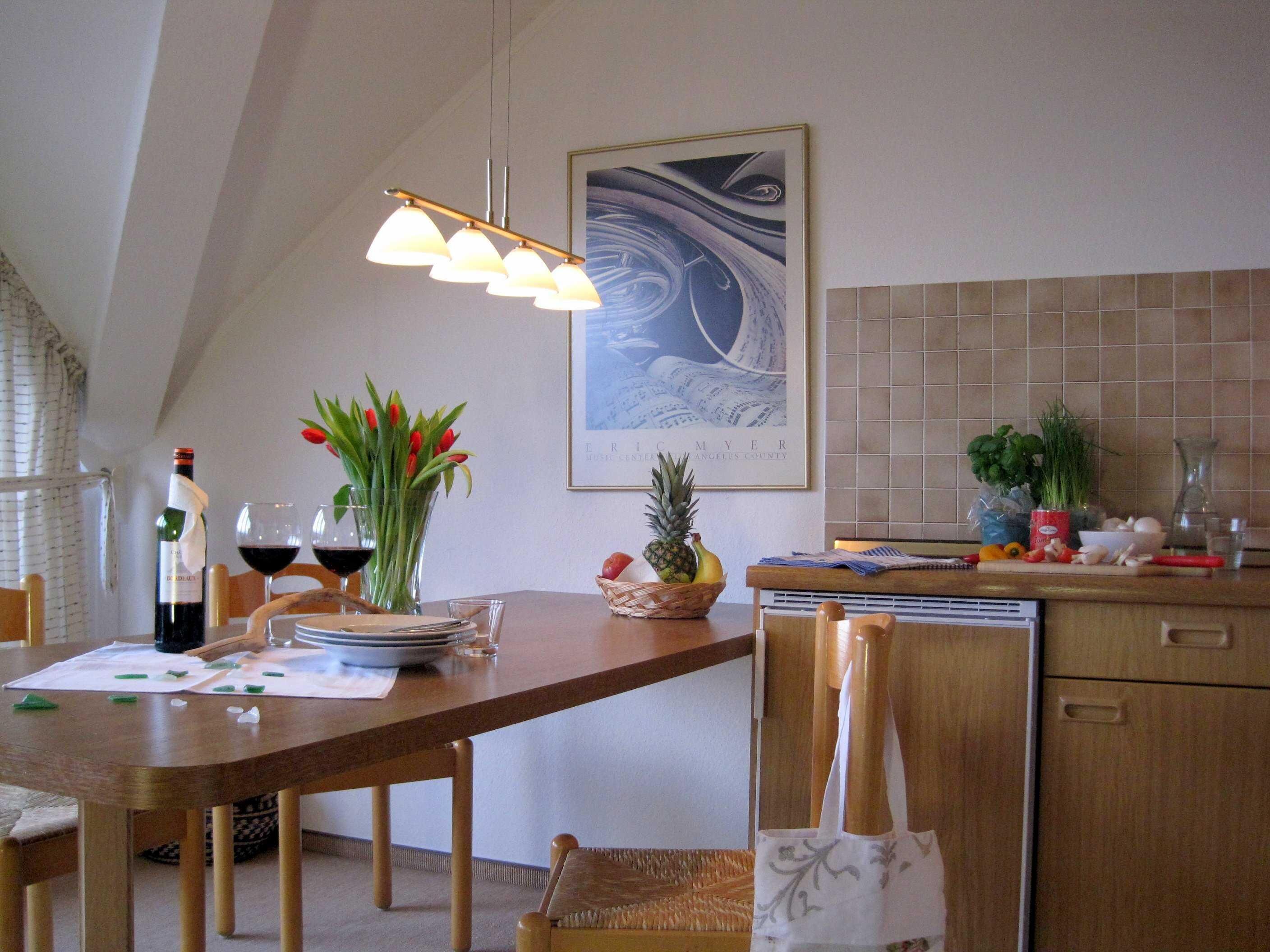 Essbereich an der Küchenzeile