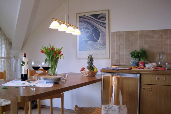 Essbereich an der Küchenzeile