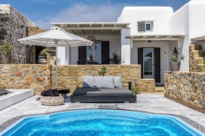 Villa | Terrace/patio - Aurora Mykonos Villas 3 (Mykonos)