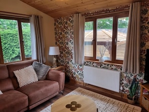Cabin, 2 phòng ngủ, phù hợp cho người khuyết tật, ban công | Khu phòng khách