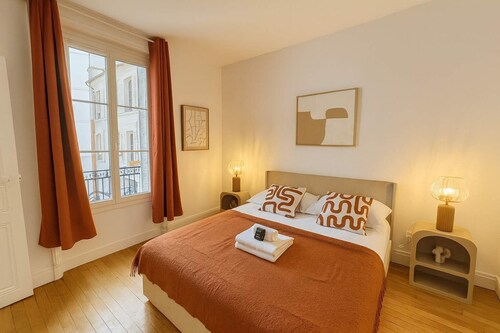 Appartement Cosy Paris 18 Sejour Proche Metro