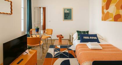 Paris 18 - Sejour Cosy 2 Pieces Proche Metro