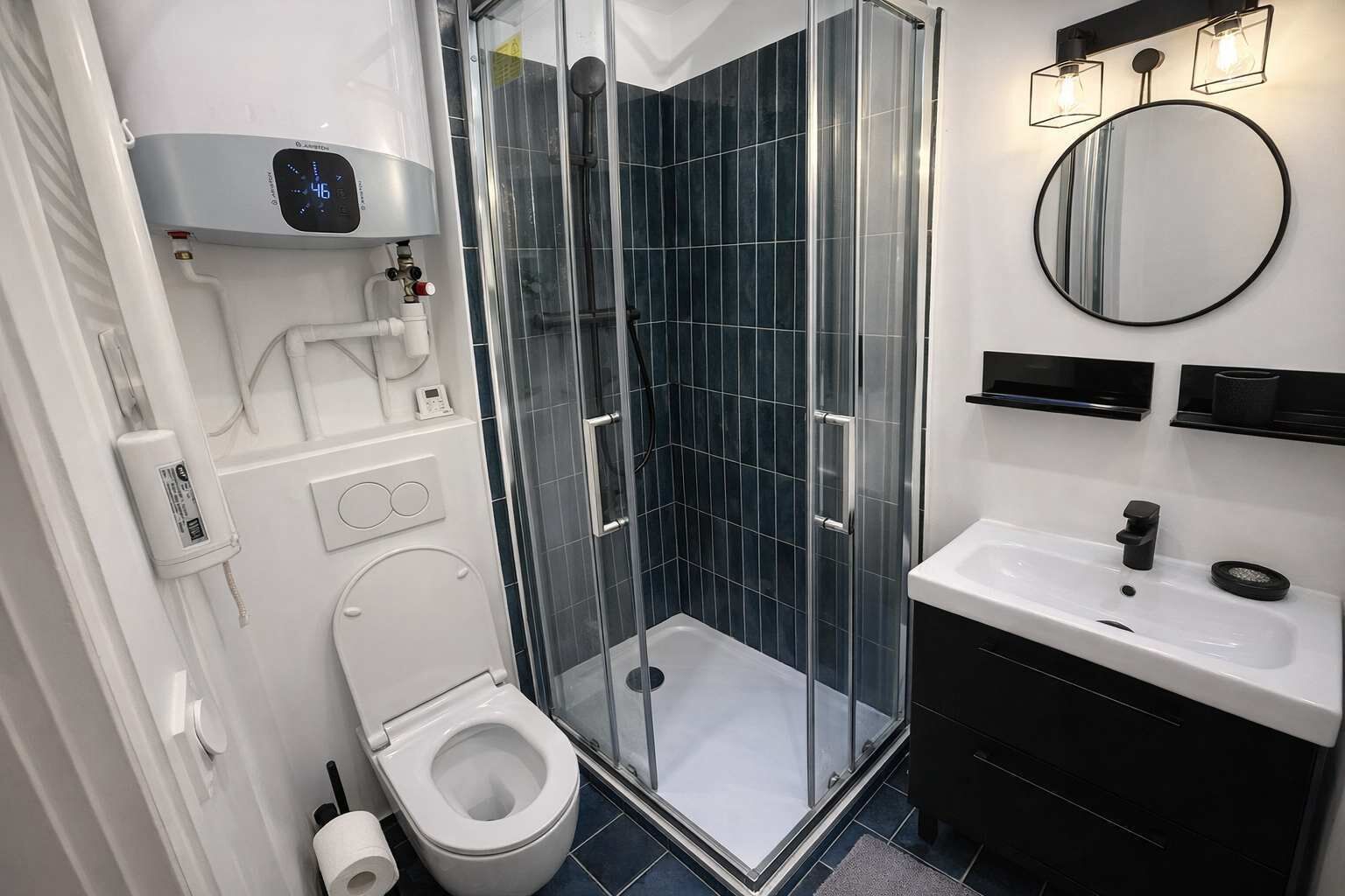 Doccia, asciugacapelli, asciugamani