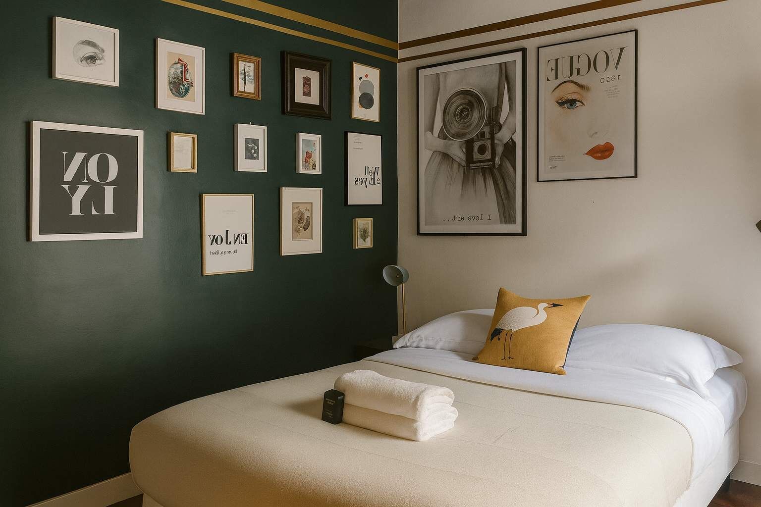 Fer et planche à repasser, Wi-Fi, draps fournis