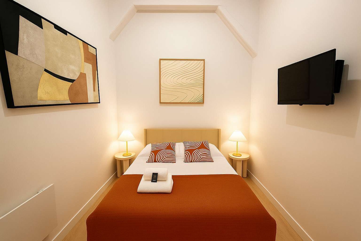 1 chambre, fer et planche à repasser, Wi-Fi, draps fournis