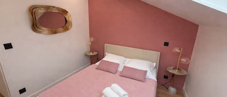 1 chambre, fer et planche à repasser, Wi-Fi, draps fournis
