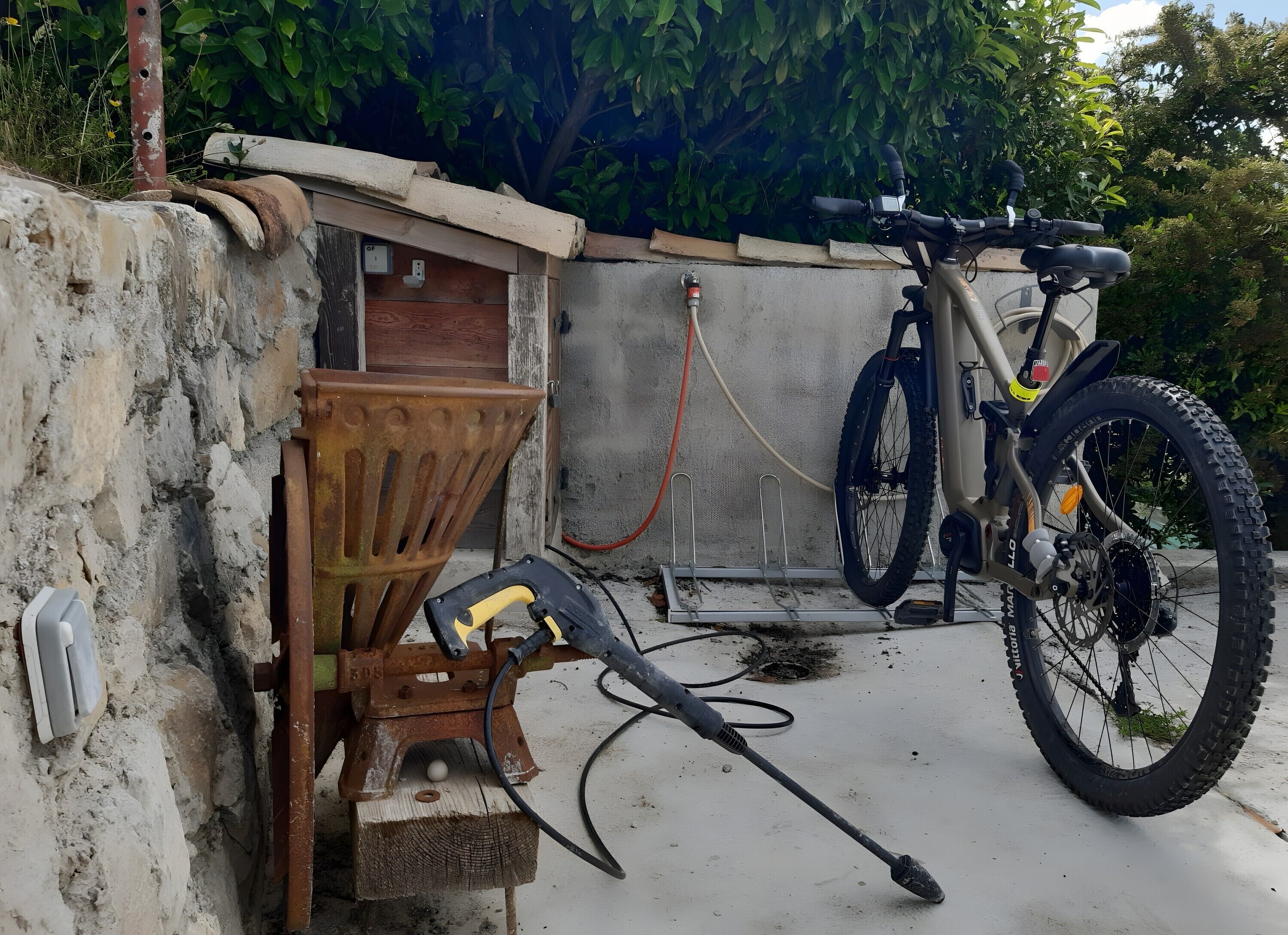 Enceinte de l’hébergement