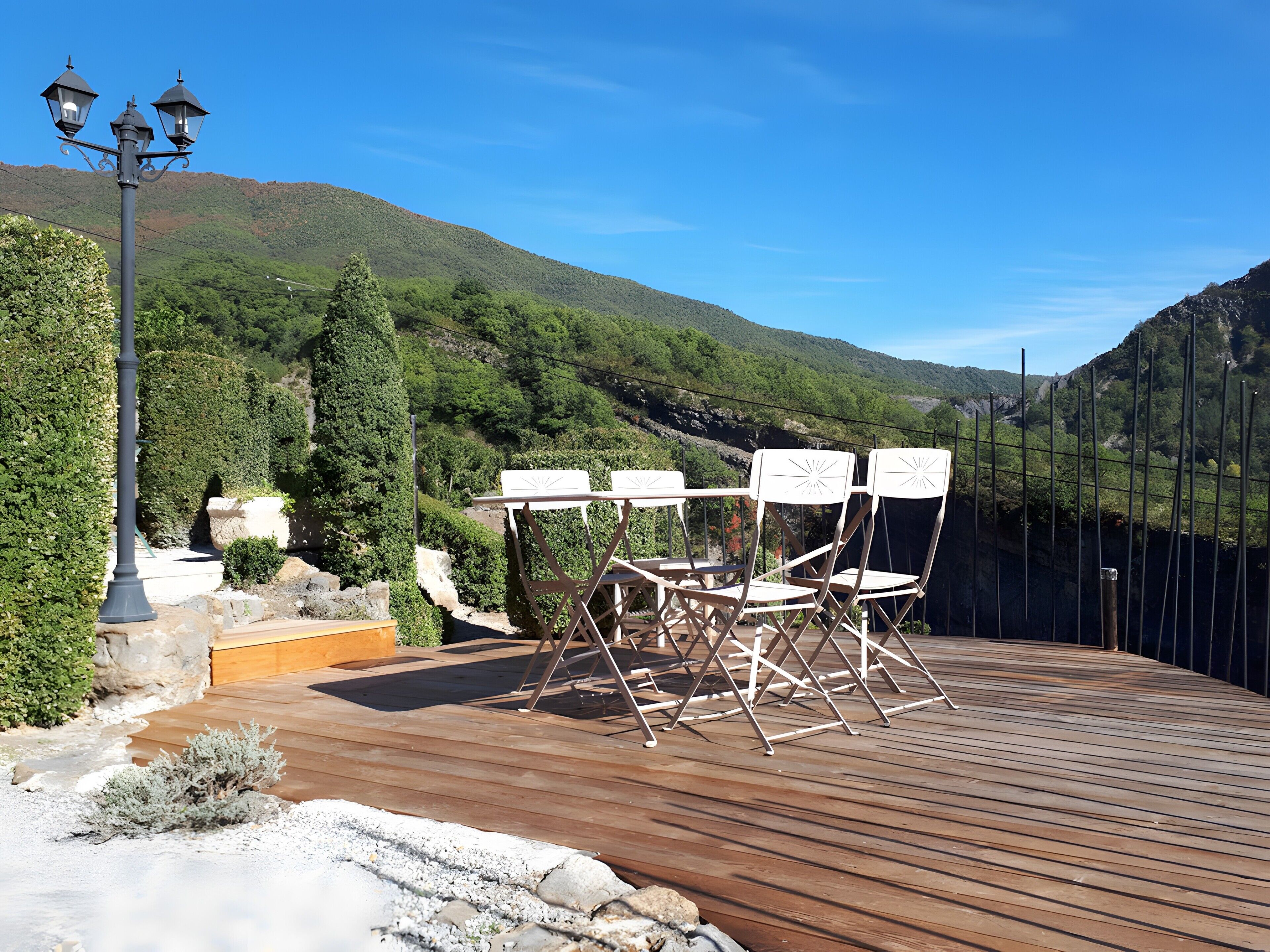 Restauration en plein air