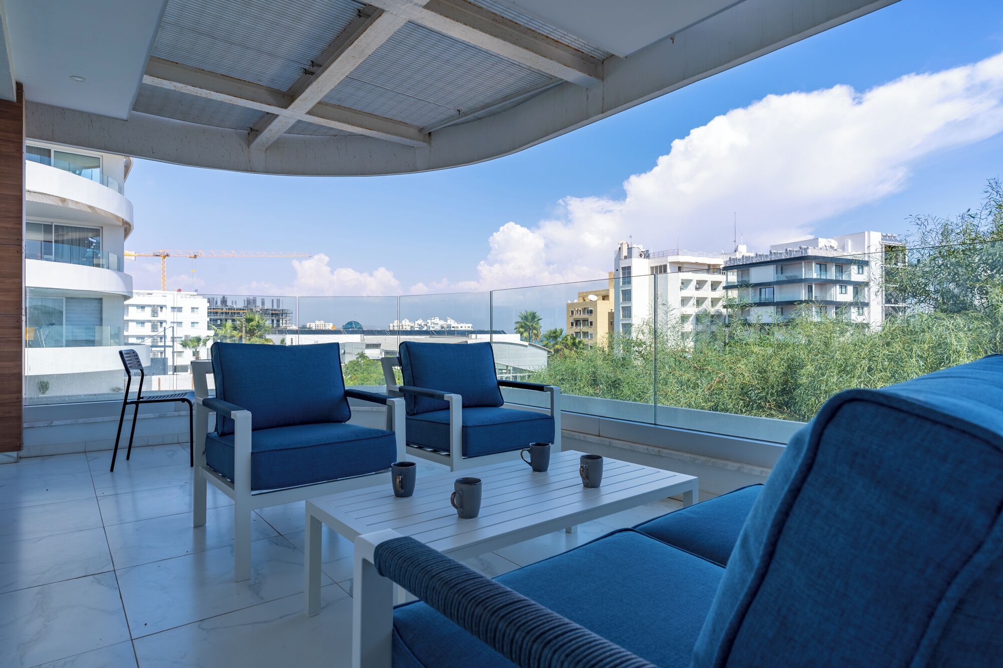 Apartment, 1 Double Bed with Sofa bed, Kitchen, City View | Terrace/patio