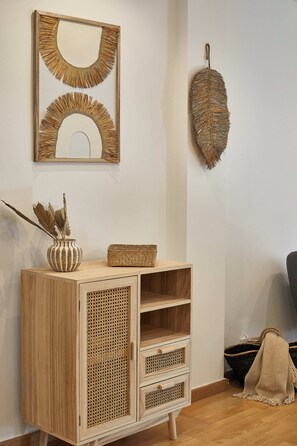 Apartamento, 2 quartos | Área de estar