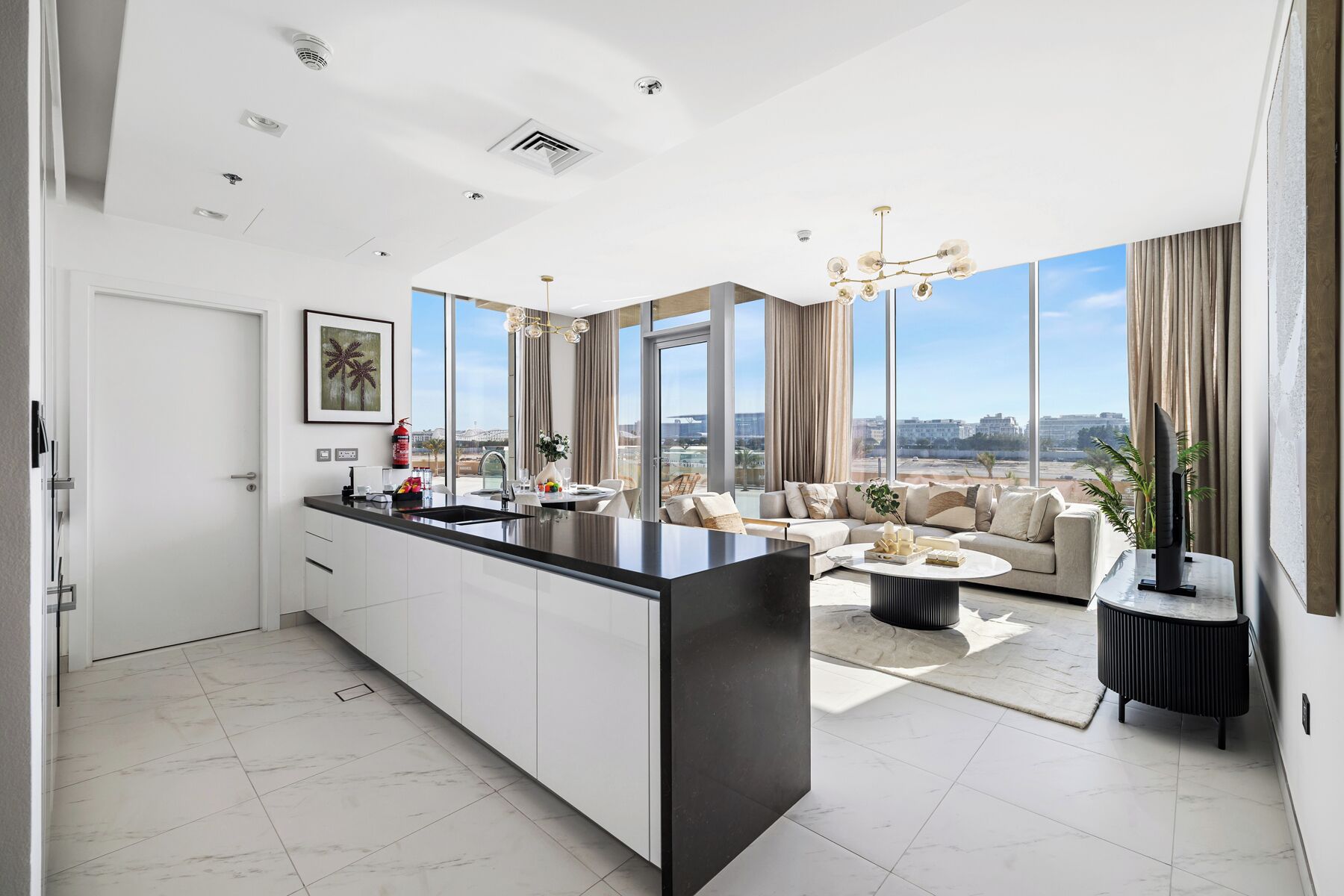 Apartment, Balcony, City View | Interior