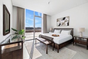 Apartment, Balcony, City View - Refined 2BR Apartment District One MBR (Dubai)