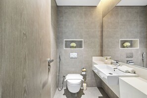 Apartment, Balcony, City View | Bathroom - Refined 2BR Apartment District One MBR (Dubai)