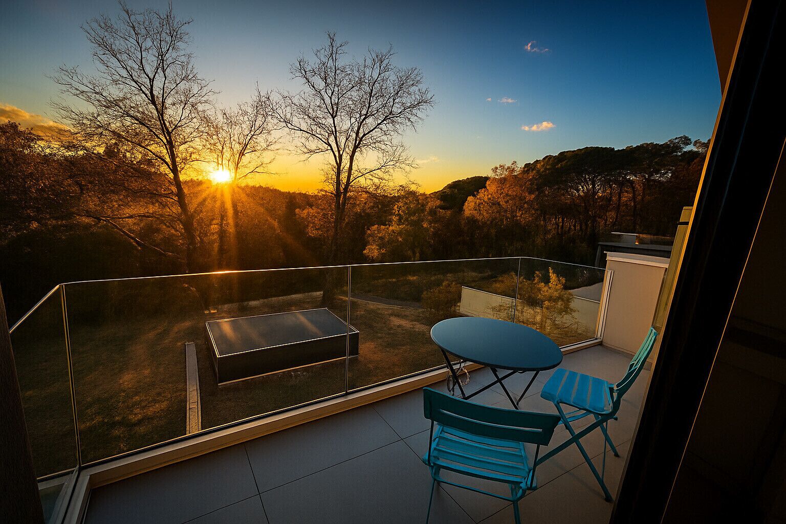 Enceinte de l’hébergement