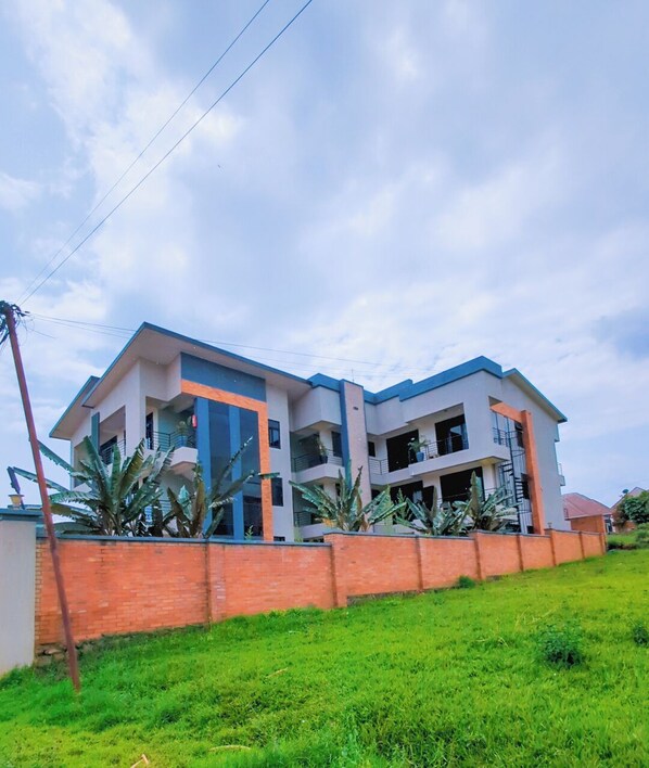 Outdoor wedding area - green haven apartment (Kigali)
