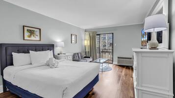 Individually decorated, individually furnished, iron/ironing board