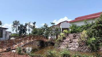 Majoituspaikan julkisivu