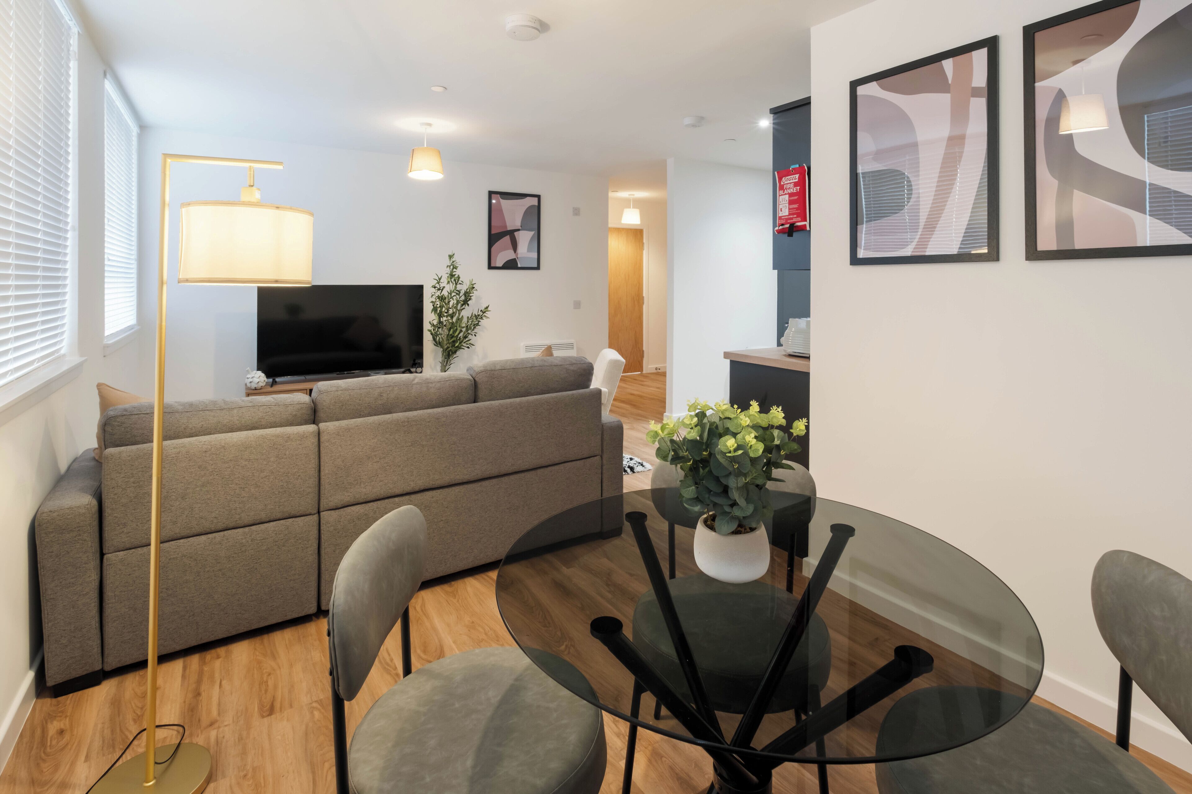 Comfort appartement, 1 kingsize bed, niet-roken | Interieur