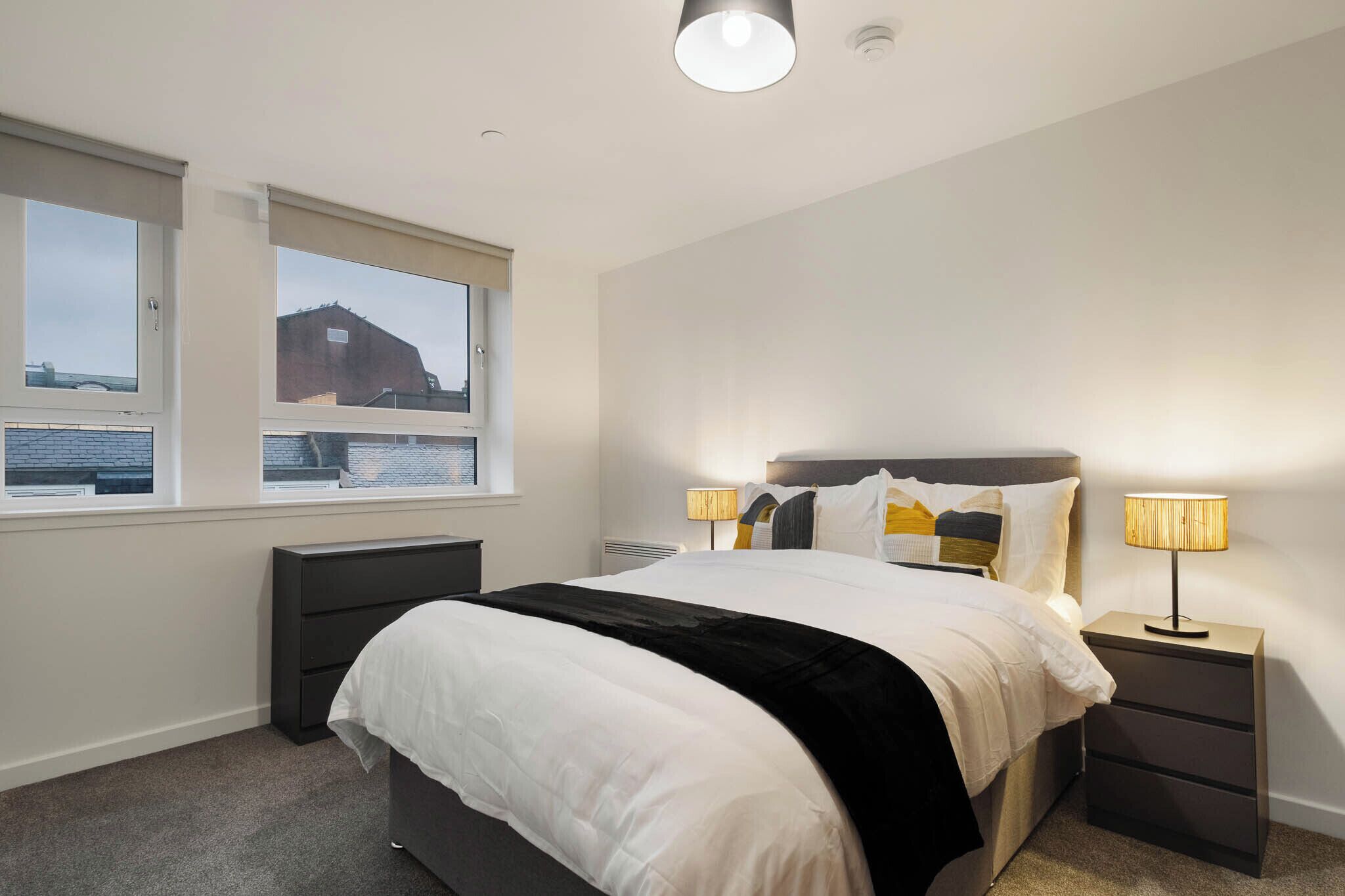 都會公寓, 1 張特大雙人床, 非吸煙房 | 布置獨特、免費無線上網、床單