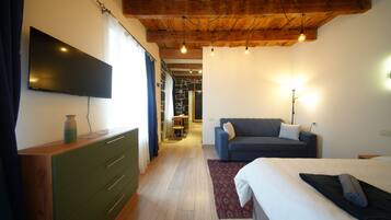 Departamento Confort, vista al patio | Cortinas blackout, insonorización y wifi gratis