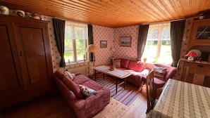 TV, fireplace - Idyllic country house with rowing boat (Öremåla)