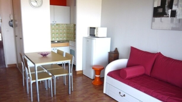 TV - 2-room apartment with terrace and garage in Port Camargue (Port Camargue)