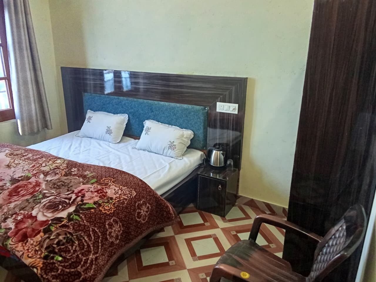 Double Room, Balcony, Hill View