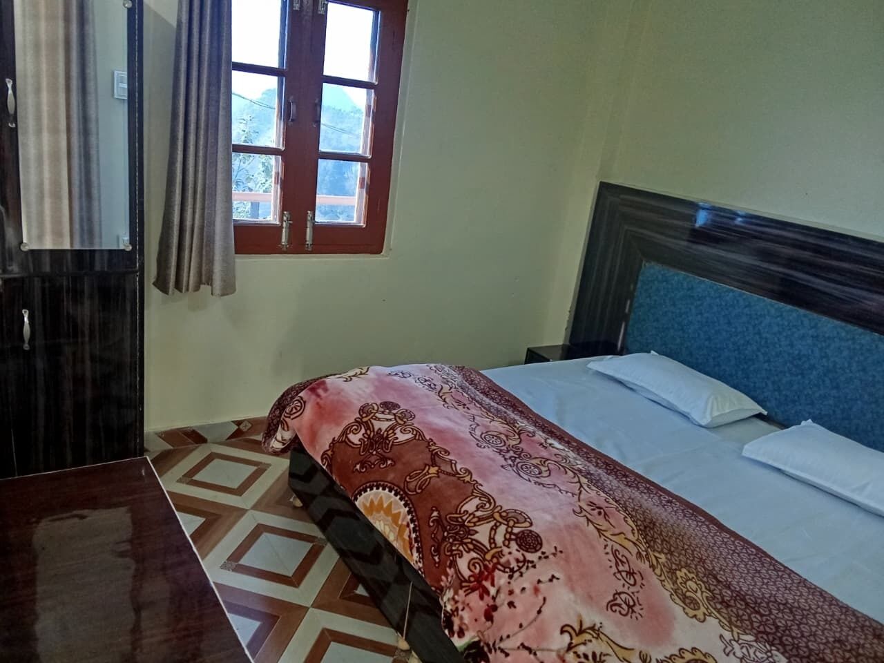 Double Room, Balcony, Hill View