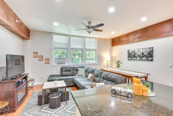 Front of property - Cozy Sawyer Apartment - 2 Mi to Warren Dunes Park! (Sawyer)