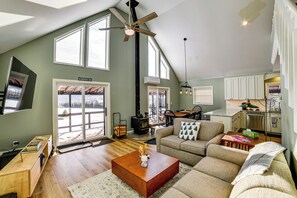 House (3 Bedrooms) | Interior - Catskills Escape on 50 Acres w/ Wood-burning Stove (Hobart)