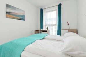1 Schlafzimmer, Schreibtisch, Bügeleisen/Bügelbrett, WLAN