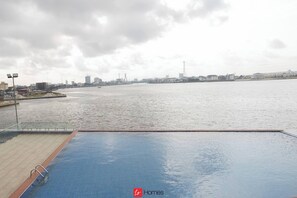 Apartment, 2 Bedrooms, Smoking | Pool | Outdoor pool - Chic Waterfront 2BR in Lekki Phase 1 - 5 Star Apt (Lekki)