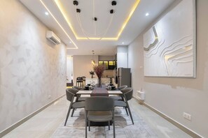 Apartment, 2 Bedrooms, Smoking | Dining room - Chic Waterfront 2BR in Lekki Phase 1 - 5 Star Apt (Lekki)