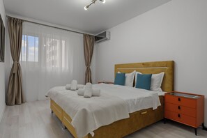 1 habitación, tabla de planchar con plancha, wifi y ropa de cama 