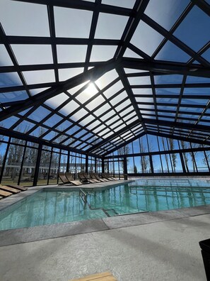 Indoor pool - Termas Pismanta hotel SPA (Pismanta)