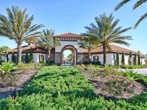 House, Multiple Bedrooms | Property grounds - Family-friendly Luxury Home 7br, Private Pool, Resort Amenities Near Disney 7 Bedroom Home (Davenport)