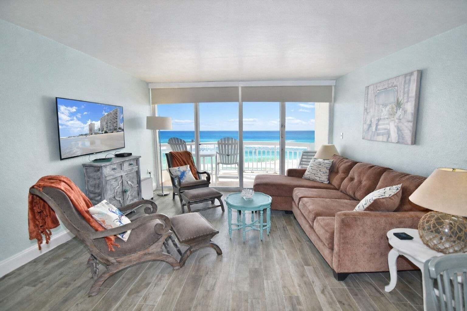 Appart'hôtel, 1 chambre | Coin séjour | TV connectée