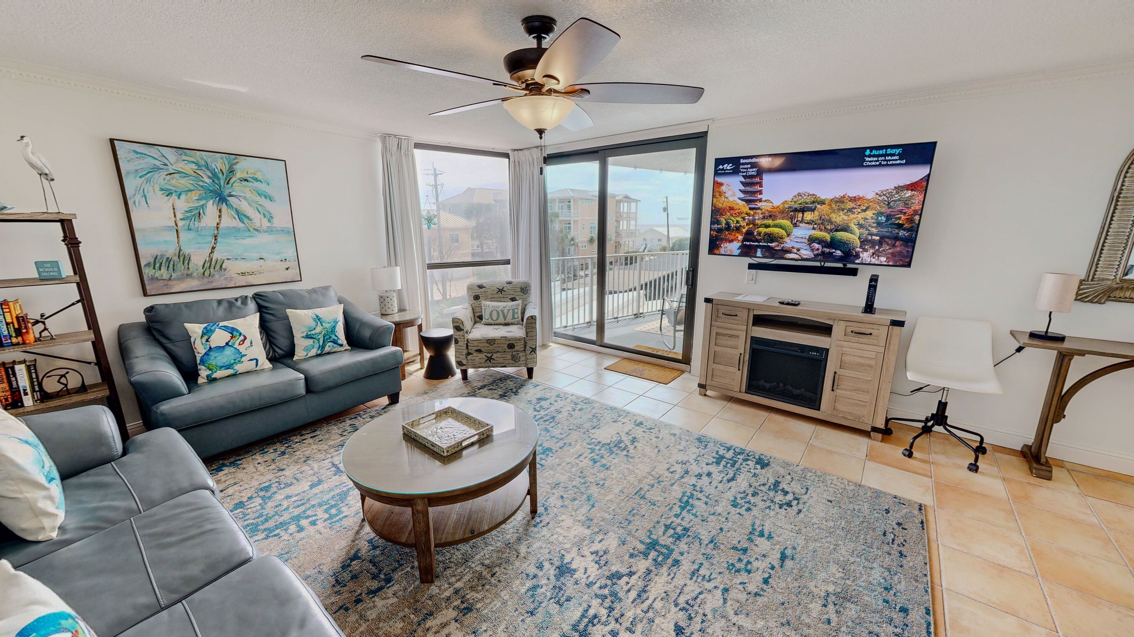 Condo, 2 Bedrooms | Living area | Smart TV