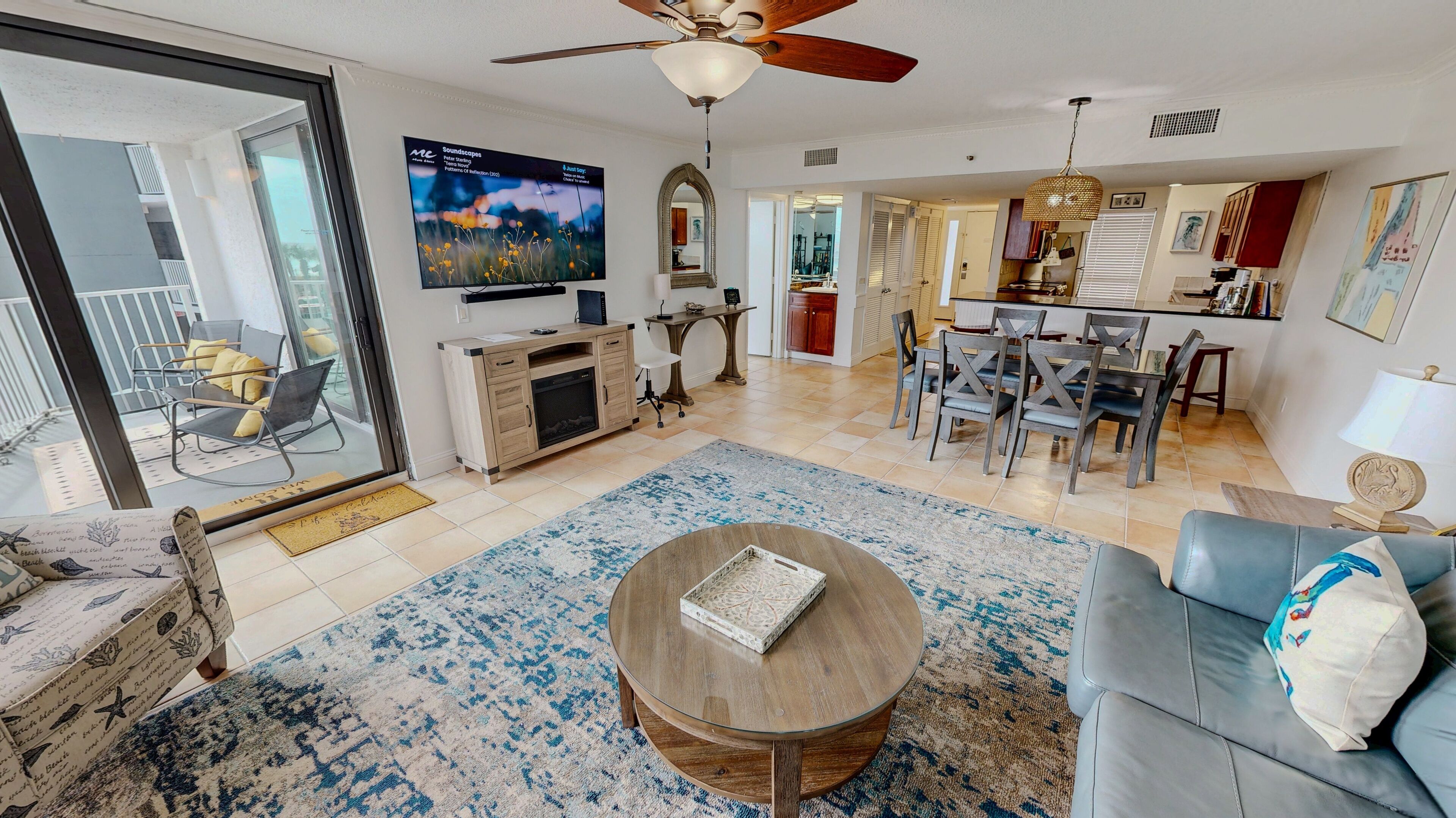 Condo, 2 Bedrooms | Living area | Smart TV