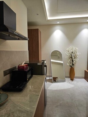 Interior - Premium Studio with Balcony and Kitchenette (Gurugram)