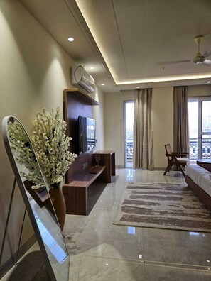 Interior - Premium Studio with Balcony and Kitchenette (Gurugram)