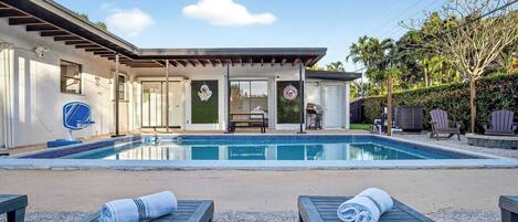 Außenpool, beheizter Pool