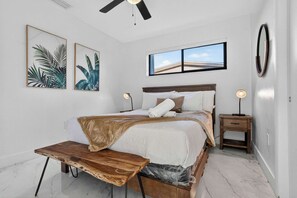 4 chambres, fer et planche à repasser, lit parapluie, Wi-Fi gratuit